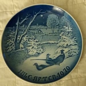 Bing and Grondahl Copenhagen porcelain decor plate